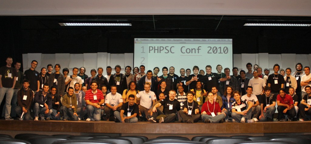 Foto Oficial da #phpSCconf 2010